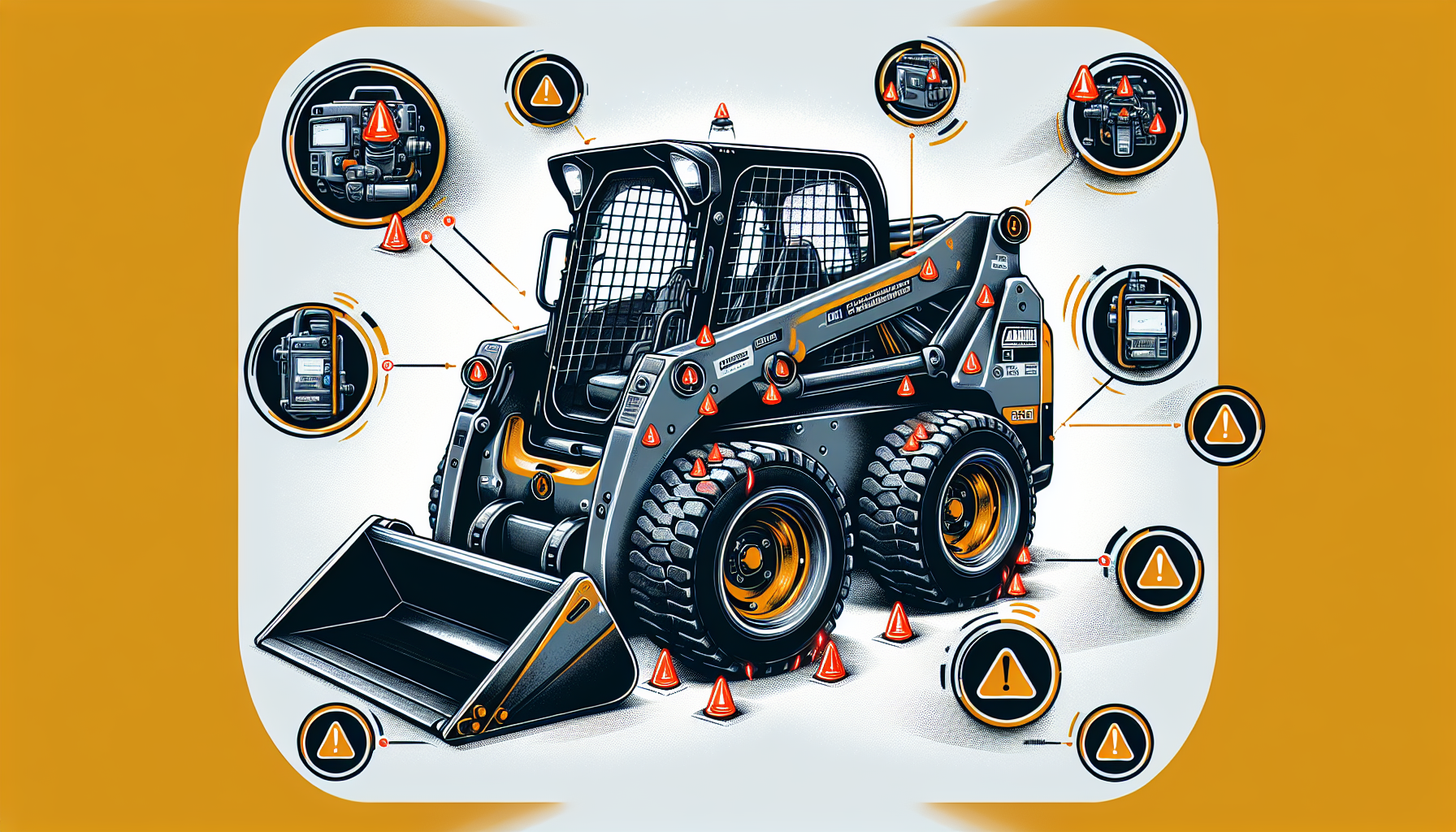 Used skid steer inspection red flags and warning signs to watch for